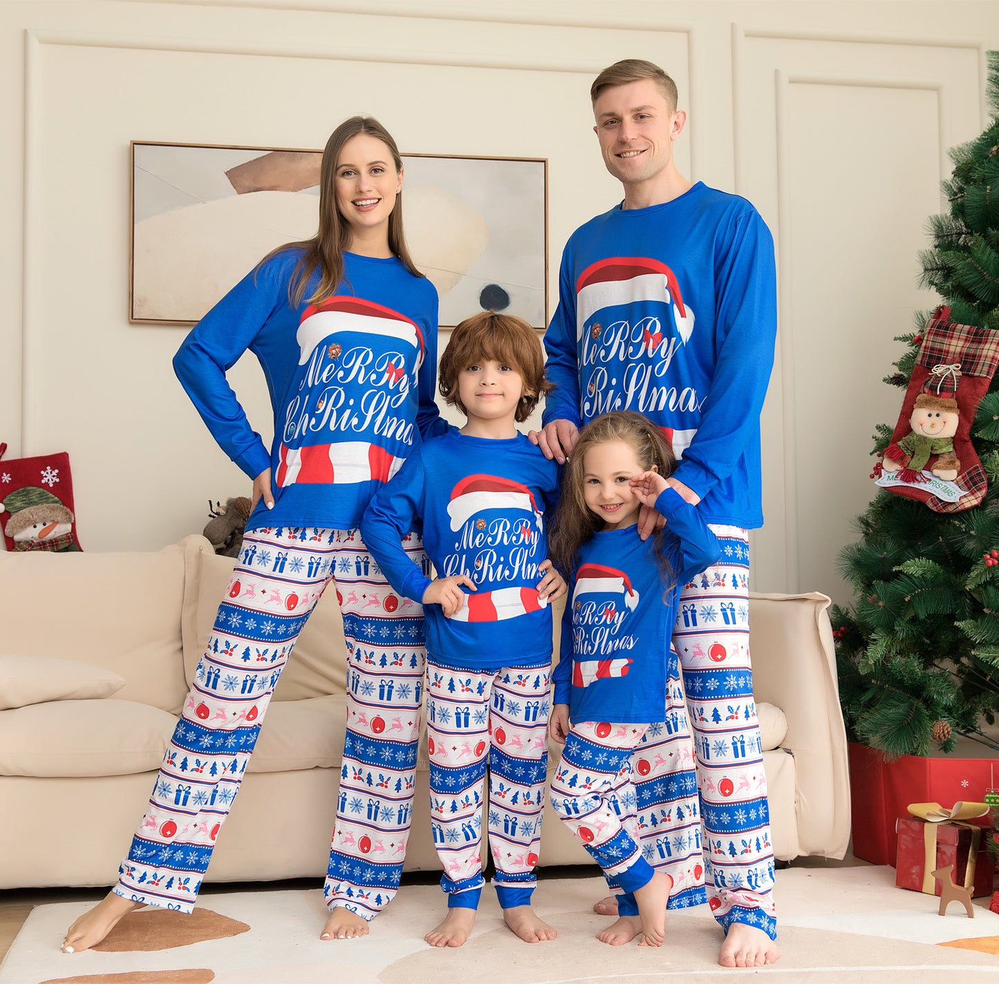 Matching Family Pajamas Sets - For your Dog too!