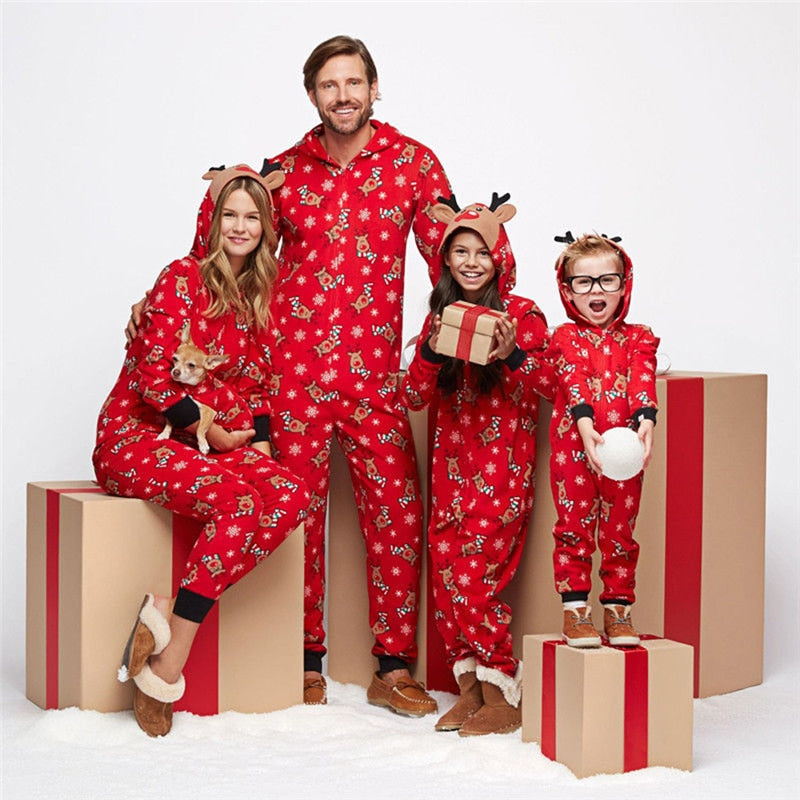 Reindeer PJ Onesie