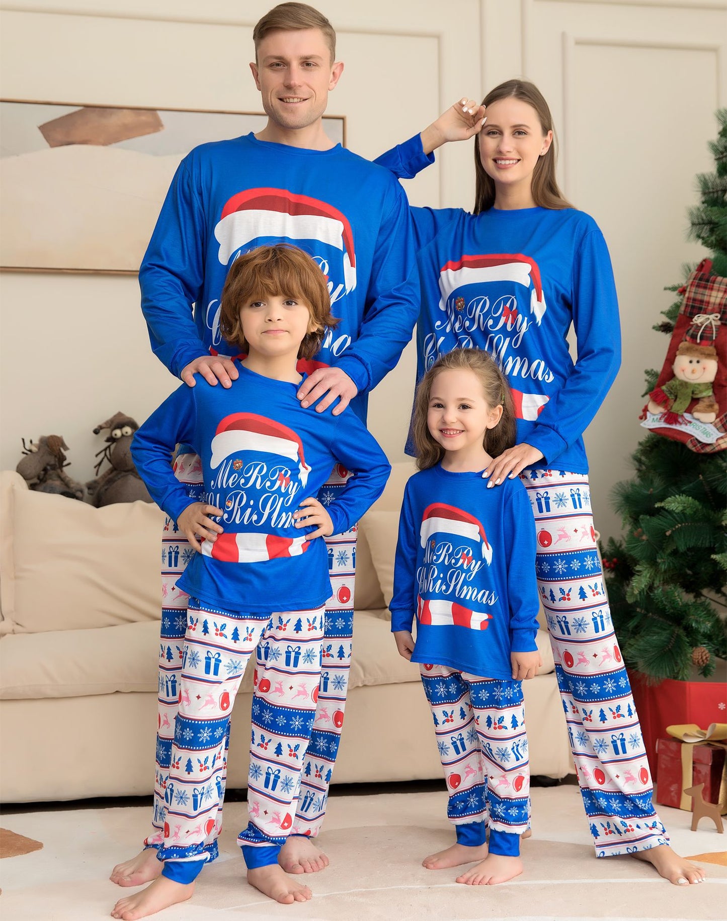 Matching Family Pajamas Sets - For your Dog too!