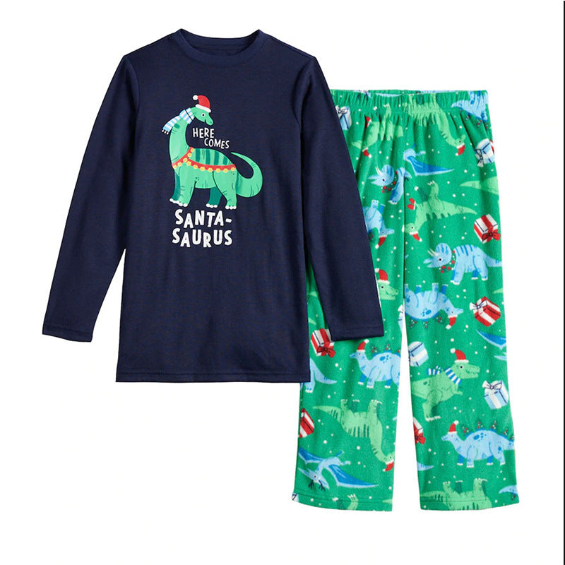 Christmas Dinosaur Pajamas