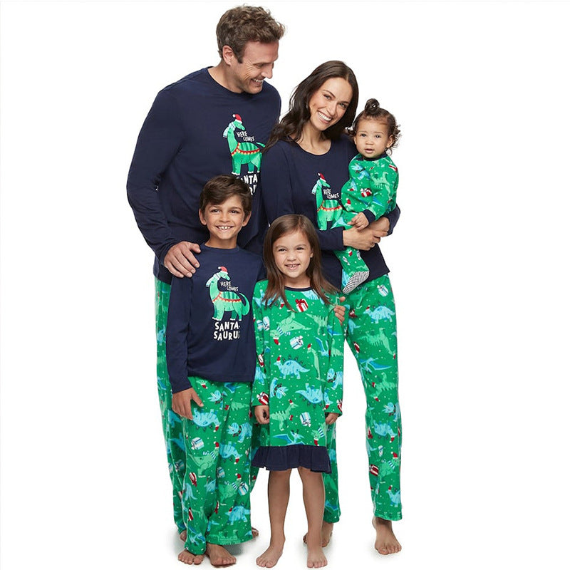 Christmas Dinosaur Pajamas